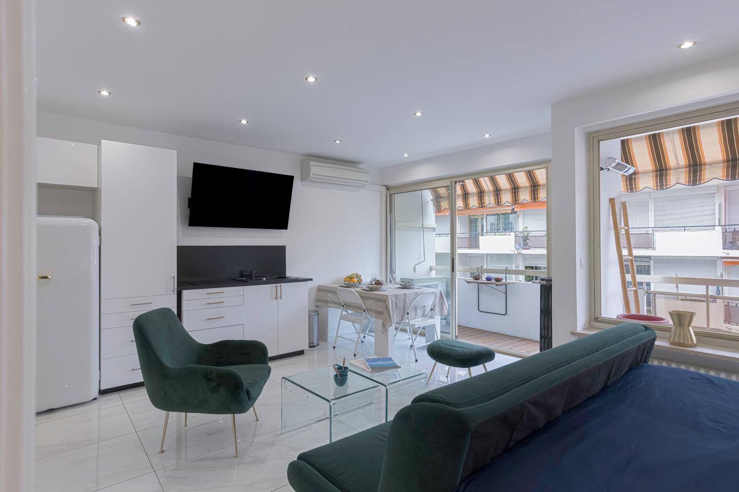 Luxury Maubourg - Vue mer - Croisette 50m plage - Clim - terrasse Cannes Extérieur photo