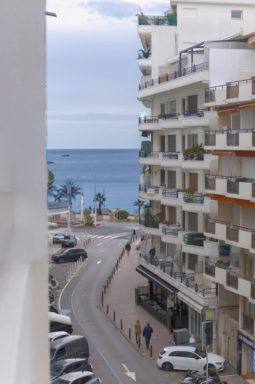 Luxury Maubourg - Vue mer - Croisette 50m plage - Clim - terrasse Cannes Extérieur photo